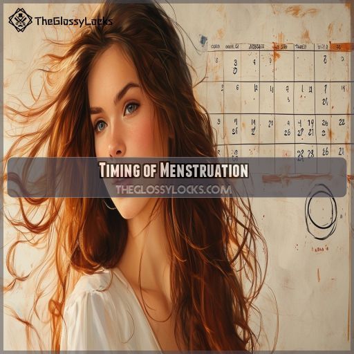 Timing of Menstruation