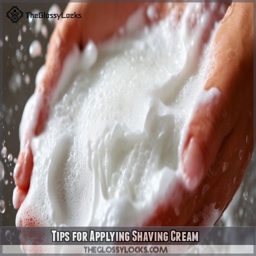 Tips for Applying Shaving Cream