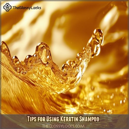 Tips for Using Keratin Shampoo