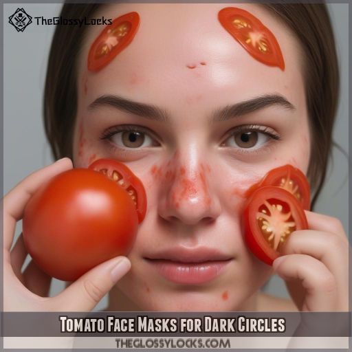 Tomato Face Masks for Dark Circles