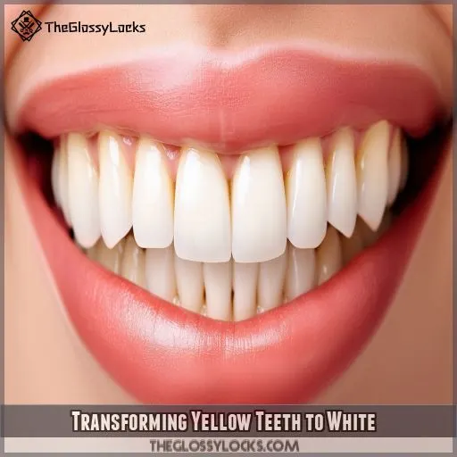 Transforming Yellow Teeth to White