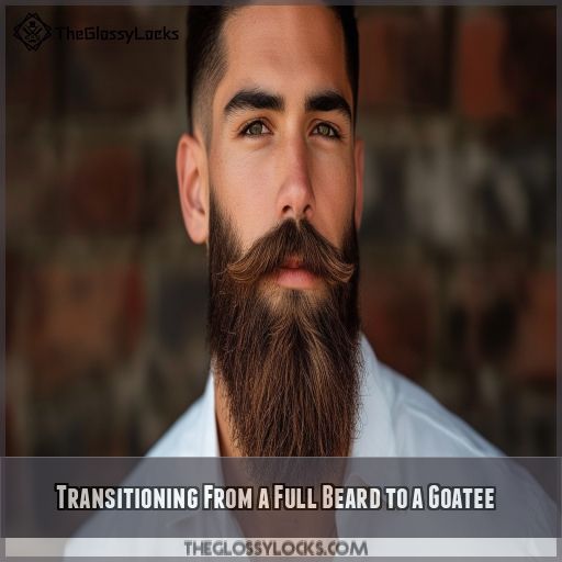 Transitioning From a Full Beard to a Goatee