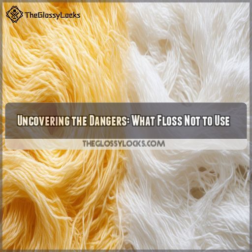 Uncovering the Dangers: What Floss Not to Use