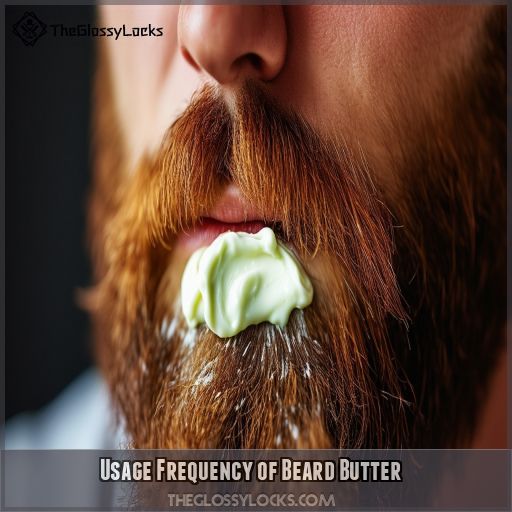 Usage Frequency of Beard Butter