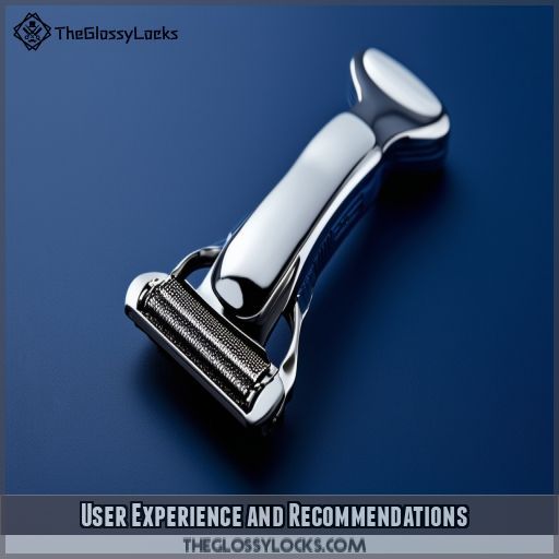User Experience and Recommendations