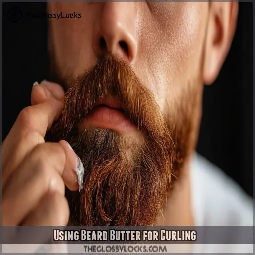 Using Beard Butter for Curling