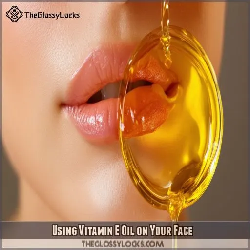 Using Vitamin E Oil on Your Face