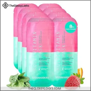 Vitamasques Multivitamin Face Mask, 8-Pack B09VDC526S