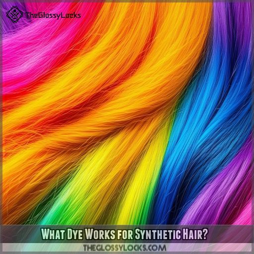 What Dye Works for Synthetic Hair