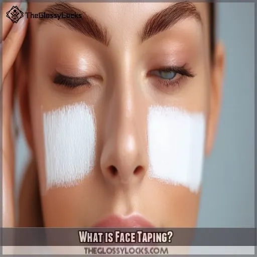 What is Face Taping