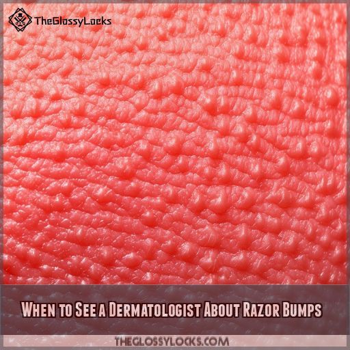 When to See a Dermatologist About Razor Bumps