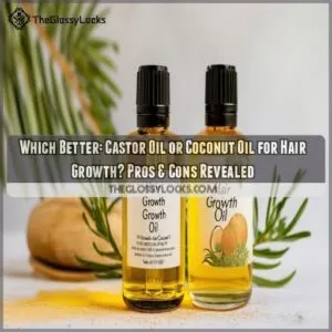 which better castor oil or coconut oil for hair growth