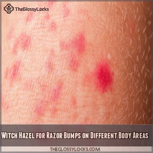 Witch Hazel for Razor Bumps on Different Body Areas