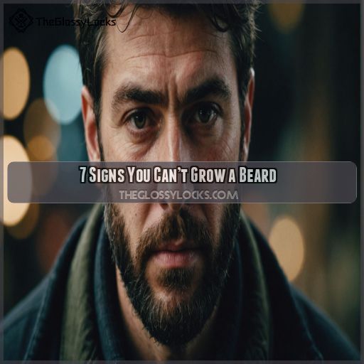 7 Signs You Can’t Grow a Beard