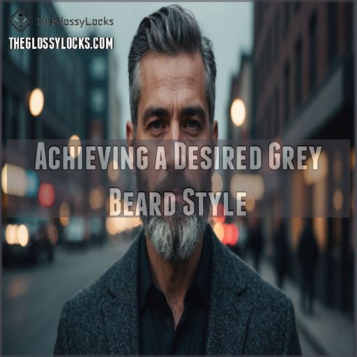 Achieving a Desired Grey Beard Style