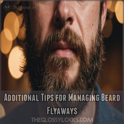 Additional Tips for Managing Beard Flyaways