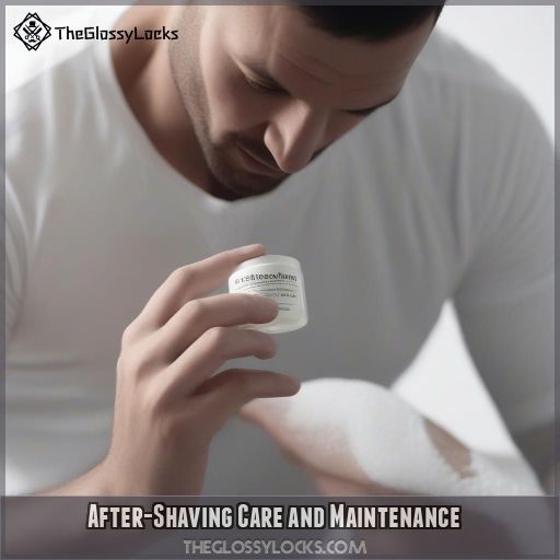 After-Shaving Care and Maintenance