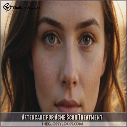 Aftercare for Acne Scar Treatment