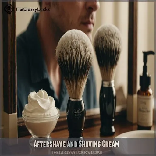 Aftershave and Shaving Cream