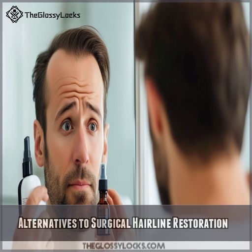 Alternatives to Surgical Hairline Restoration