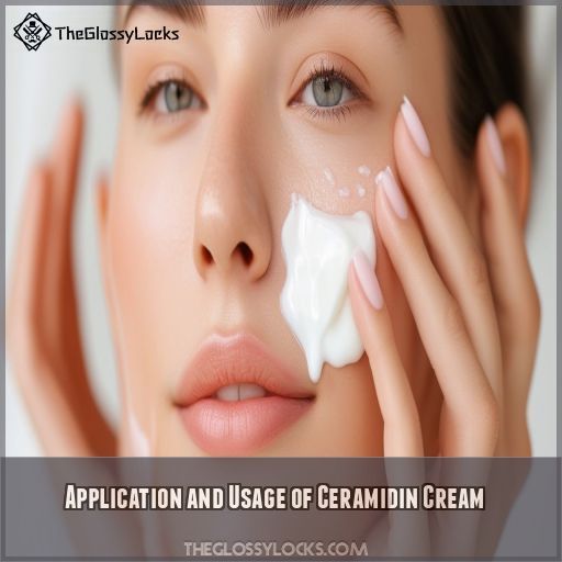 Application and Usage of Ceramidin Cream