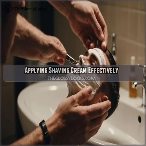 Applying Shaving Cream Effectively