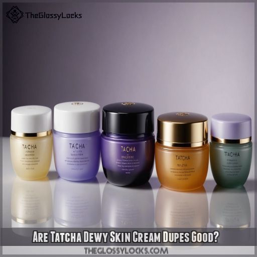 Are Tatcha Dewy Skin Cream Dupes Good