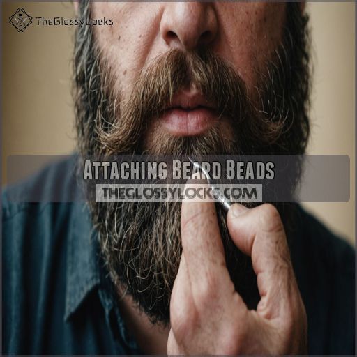 Attaching Beard Beads