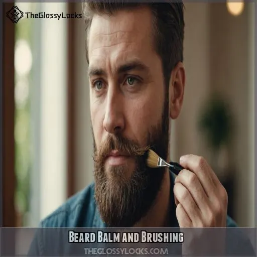 Beard Balm and Brushing