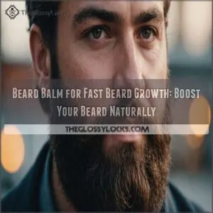 Beard balm for fast beard growth