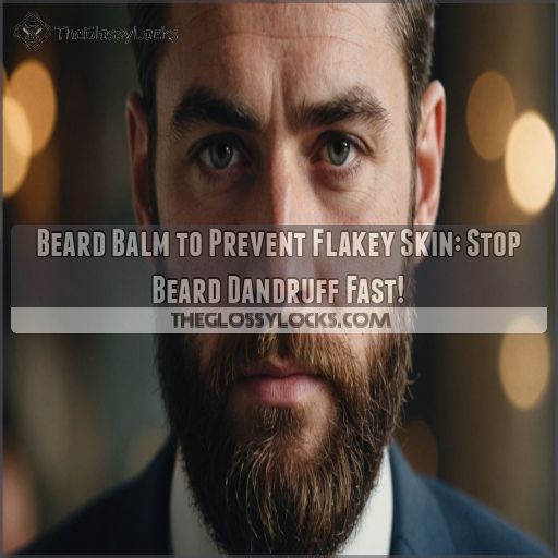 Beard balm to prevent flakey skin