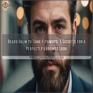 Beard balm to tame flyaways