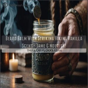 Beard balm with striking Viking vanilla scent