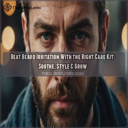 Beard care kit for beard irritation