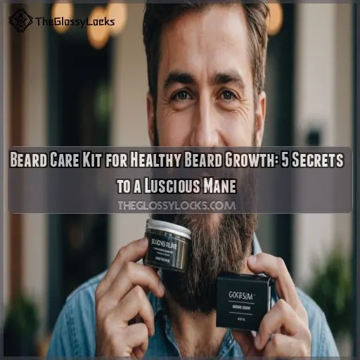 Beard care kit for healthy beard growth