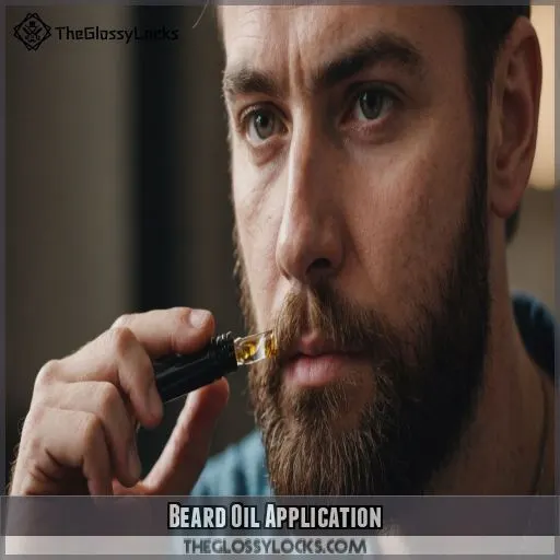 Beard Oil Application