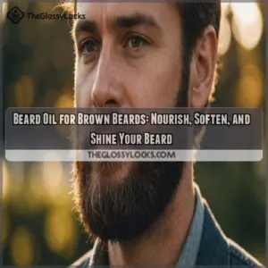 Beard oil for brown beards