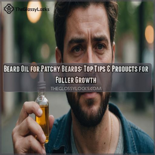 Beard oil for patchy beards