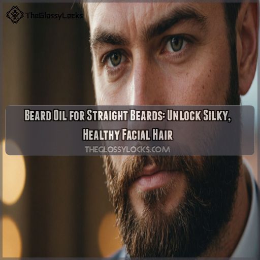 Beard oil for straight beards