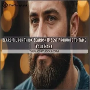 Beard oil for thick beards