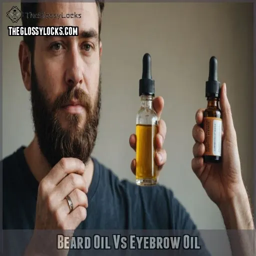 Beard Oil Vs Eyebrow Oil