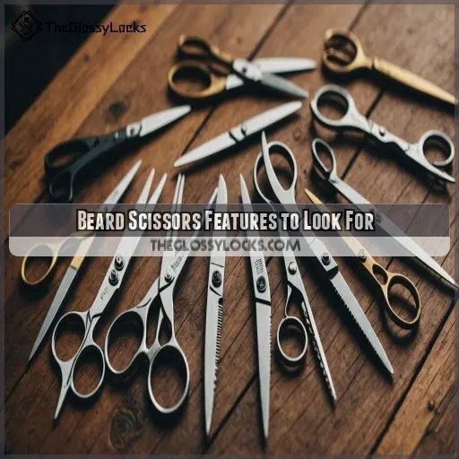 Beard Scissors Features to Look For