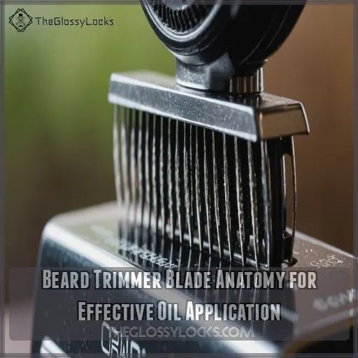 Beard Trimmer Blade Anatomy for Effective Oil Application