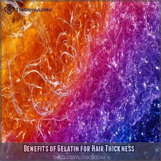 Benefits of Gelatin for Hair Thickness