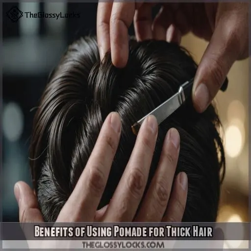 Benefits of Using Pomade for Thick Hair