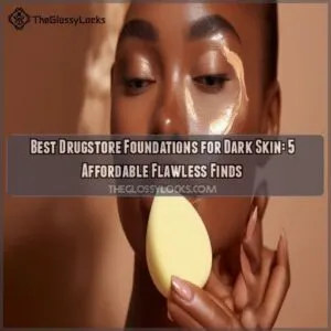 best drugstore foundations for dark skin