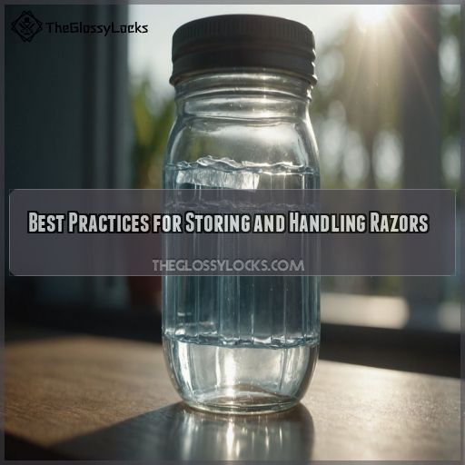 Best Practices for Storing and Handling Razors