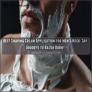 Best Shaving Cream Application for Mens Neck