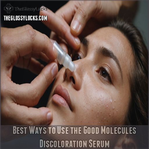 Best Ways to Use the Good Molecules Discoloration Serum