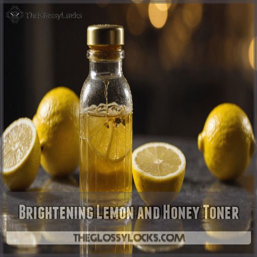 Brightening Lemon and Honey Toner